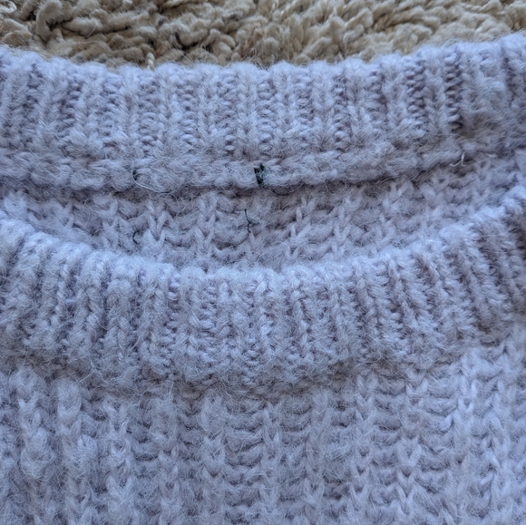 Cozy Lavender Sweater - Picture 3 of 4